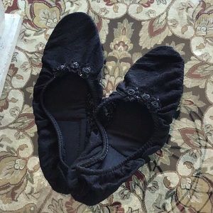 Victoria Secret Lace Slippers